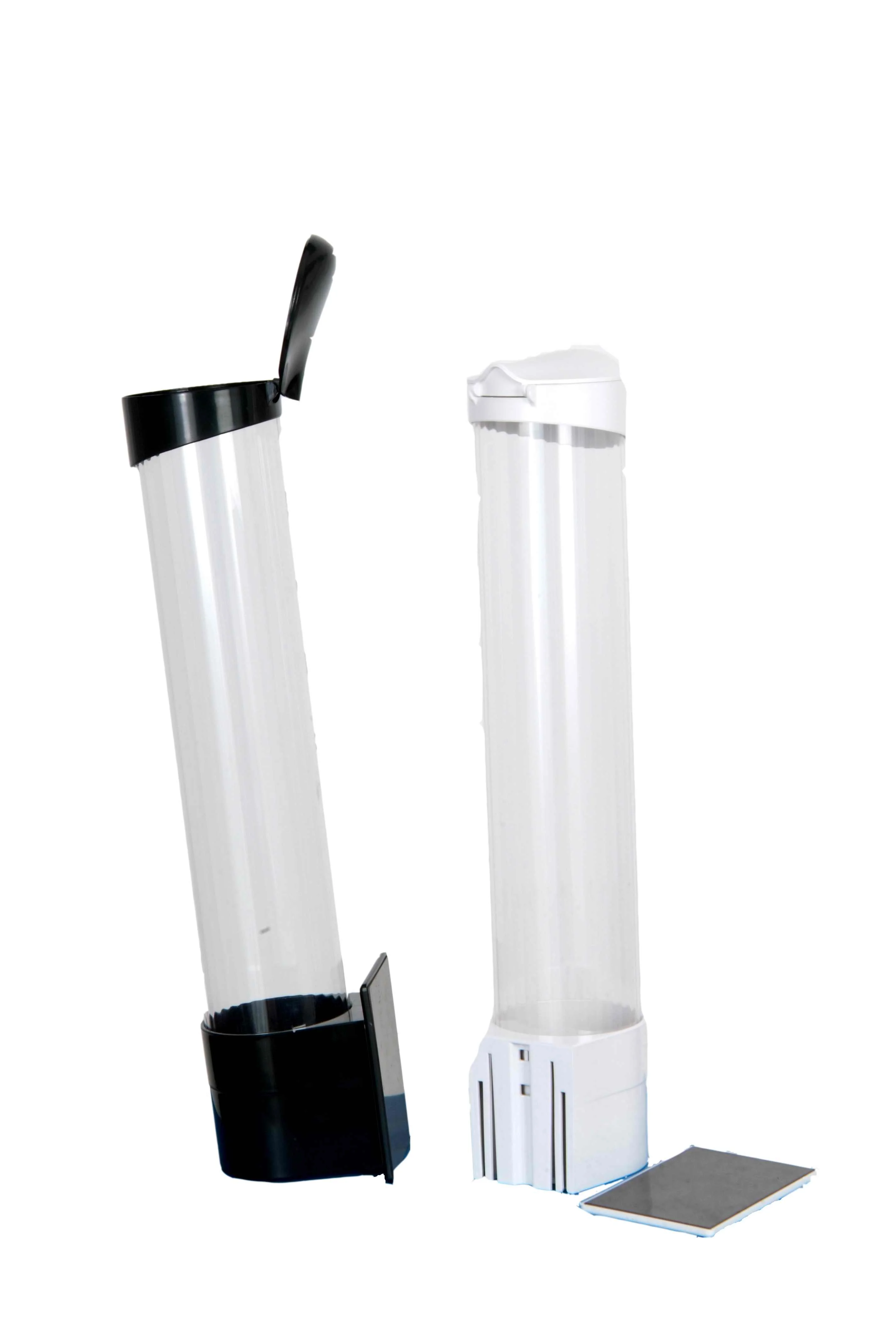 Black Color Paper Cup Dispenser for Water Cooler with Screw fixing Magnet Cup Holder