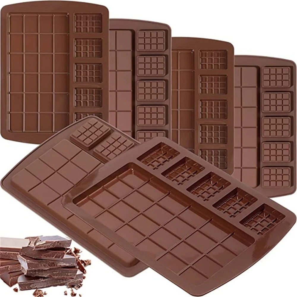 Non Stick Multi Shapes 3D Silicone Chocolate Mold For Jello Gummy Truffles