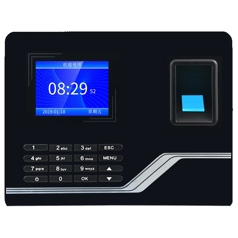 New upgrade Intelligent TCP/IP Data link Attendance machine with Free Software Fingerprint recorder Computer query log F20H