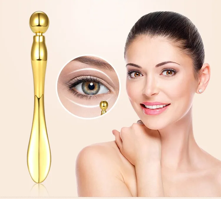Палочка для массажа глаз подтягивающая Косметическая палочка массажная ложка-крем эссенция в стержне цинковый сплав