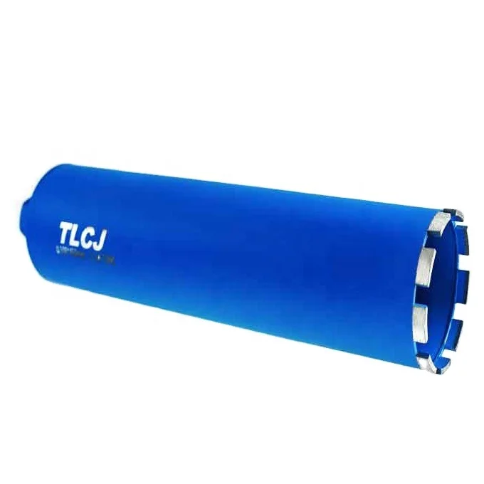 High Quality 2inch 51mm 1/1-4UNC Diamond Core Drill Bit Wet Reinforced Concrete Steel Alloy Material 10mm Diameter Well Drilling