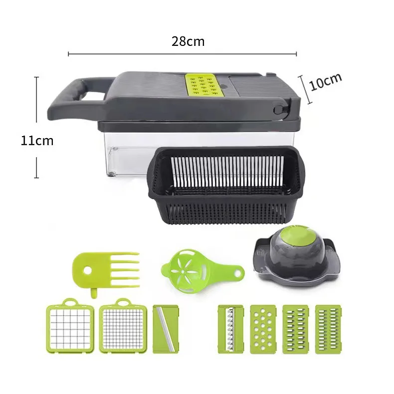 Cross-border kitchen utensil Multi-functional dicing Slicer Grater Kitchen s