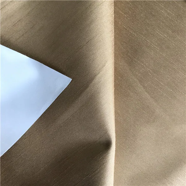 3 Pass Slub Blackout Lining Fabric Non FR Width 280cm