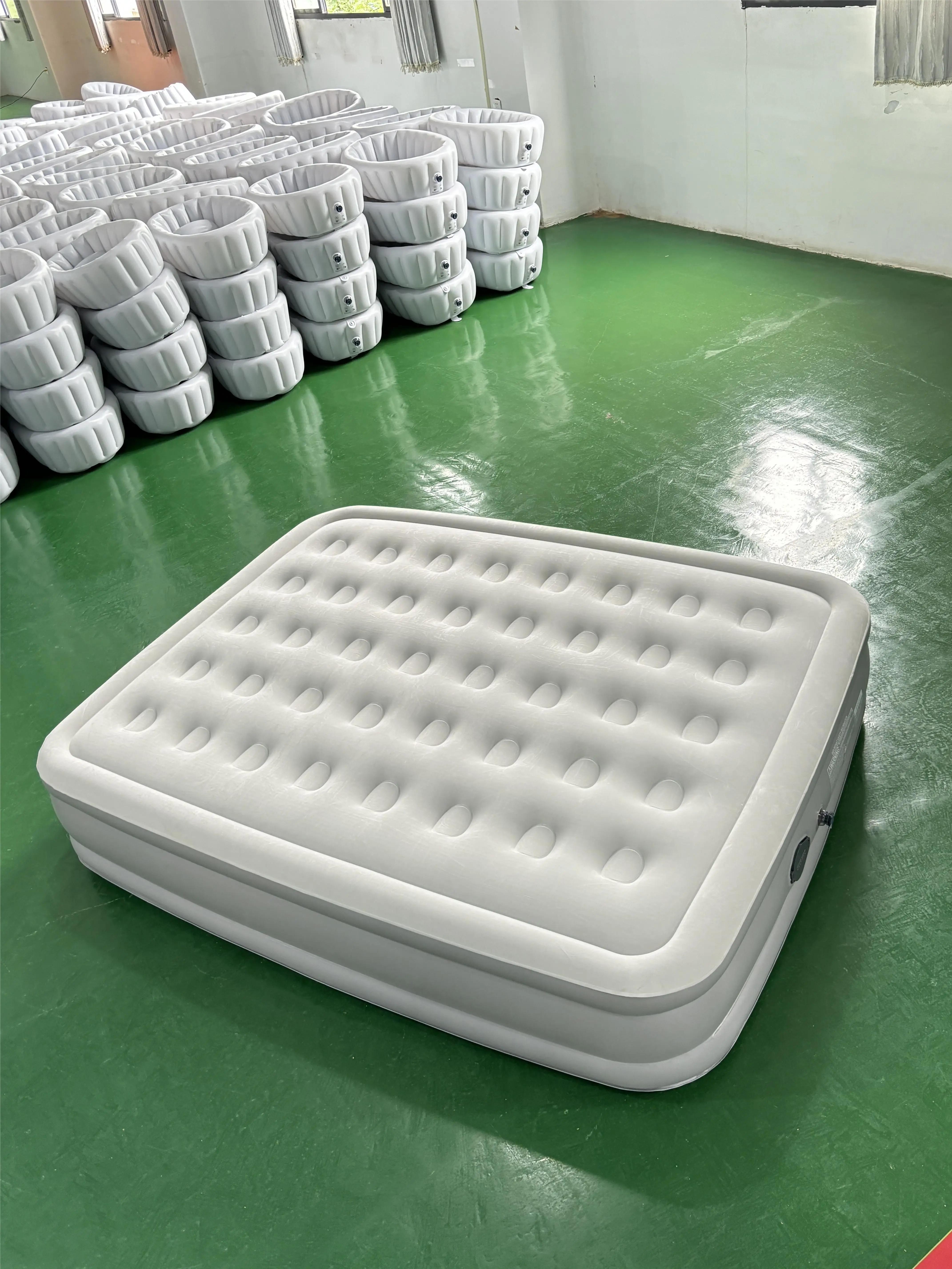 Intex Air Bed with Electric Pump High Quality Wholesale Foldable for Indoor & Outdoor Use Inflatable Mattress