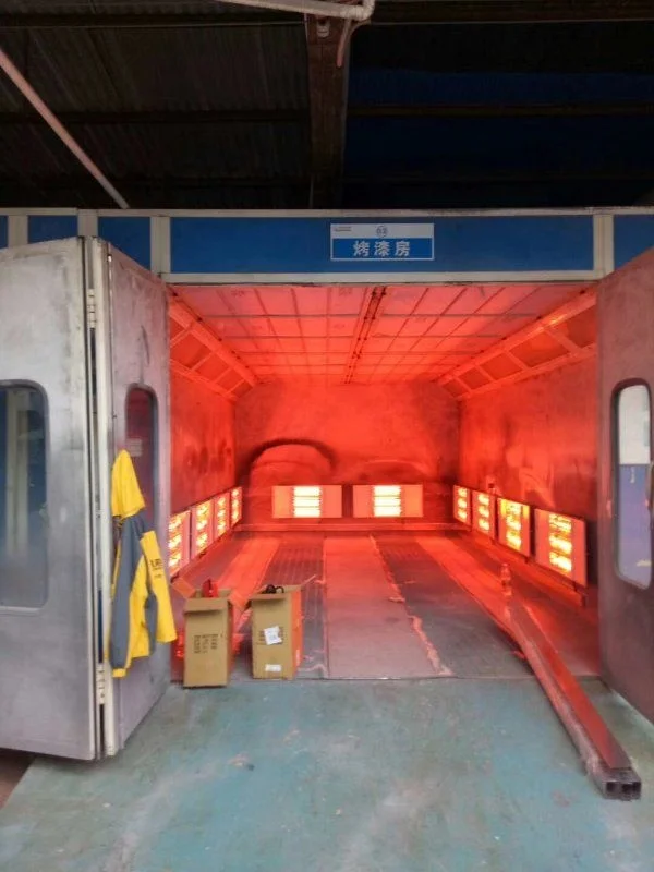 Automatic Open 3000w Shortwave Infrared Curing Baking Heating Lamp For Car Body Painting Spray Booth Heating Lamps System