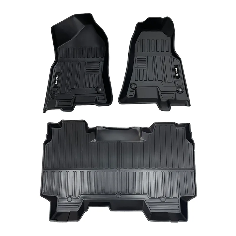 3D TPE Left Hand Driver Floor Mat For Dodge Ram 1500 2020 2021 2022 Car Floor Liner Tray Foot Pad Carpet Mat Auto Accessories