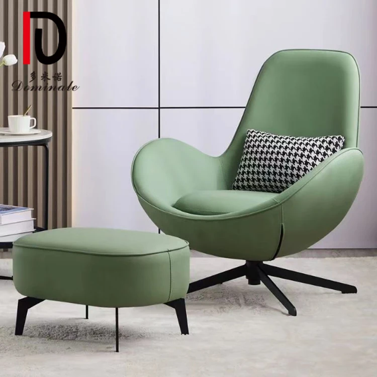 Wholesale light luxury rotating single sofa chair modern minimalist living room balcony lazy leisure swivel chair