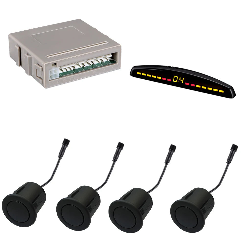 stable quality parking sensor with LED display.Parking assist system,buzzer built in display