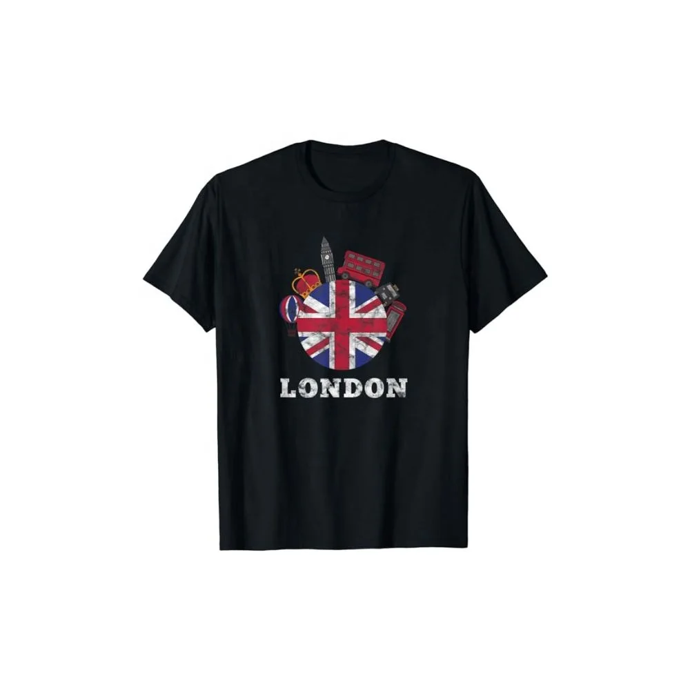 Vintage Distressed London England United Kingdom City Gift Souvenir T-Shirt