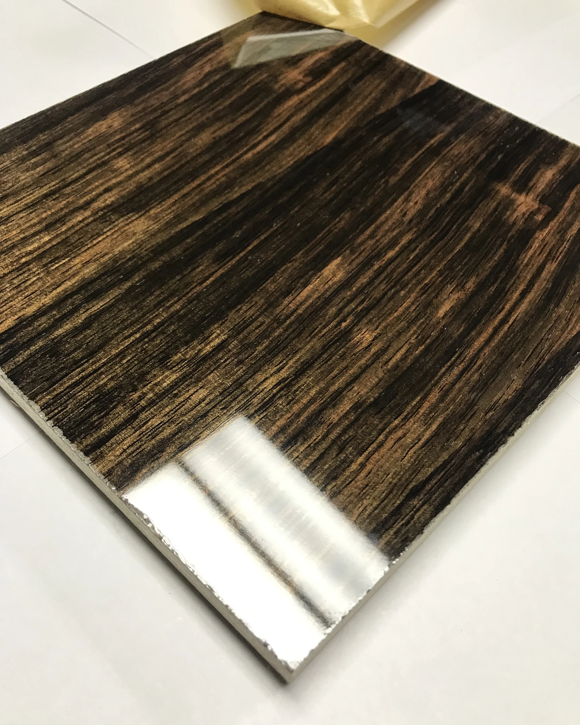 
JOYWIN brand high gloss natural ebony wood veneered plywood sheet 