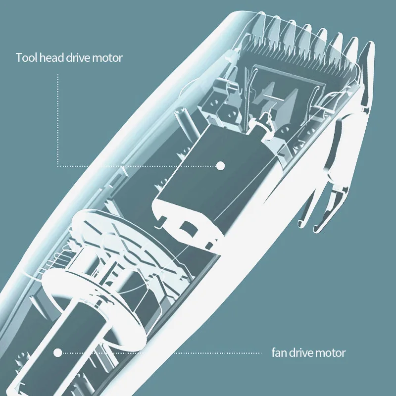 WAIKIL 3 Colors Electric Child Hair Cutter Machine Best Baby Hair Clipper Portable Suction Hair Trimmer Kids Salon Kits Hot Sale