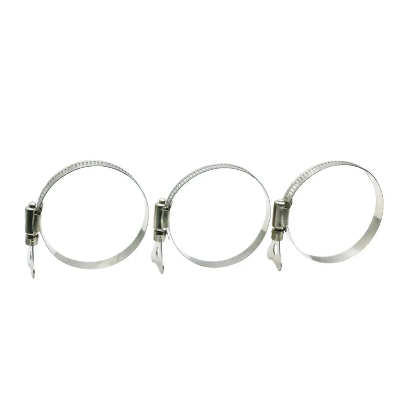 304 Stainless Steel 8 Inch Hydraulic Fire Double Bolt Hydraulic Brake Hose Clamp