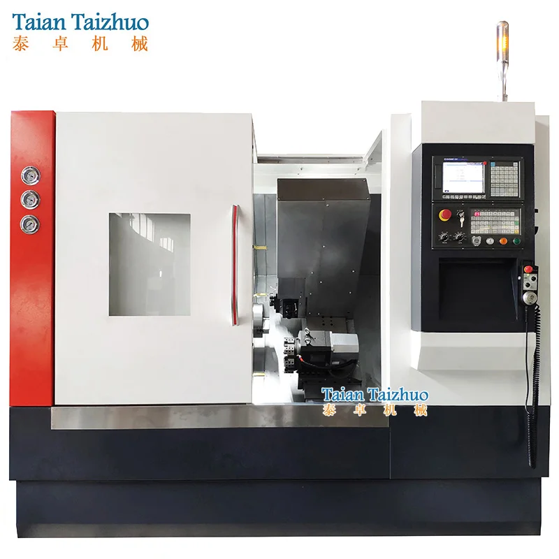 TCK40 China Slant Bed CNC Lathe With C Axis