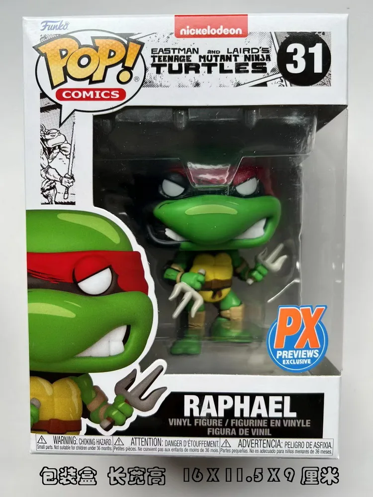 Wholesale POP Vinyl Anime Ninja Turtles Ornaments Decoration Action Figure Collection Model Toy