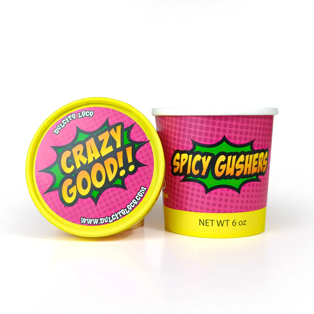 ZJPACK Disposable custom logo ice cream paper cup Sundae bowls container yogurt cup packaging with plastic dome lids