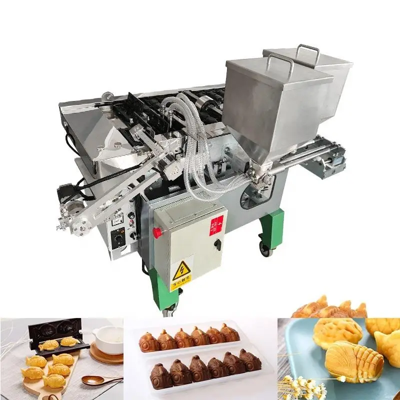 Custom Automatic Taiyaki Manjoo Moshi Delimanjoo Manju Fish Cake Making Machine With Low Price