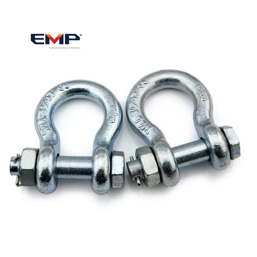 Anchor Shackle Bolt Type with Safety Pin and Nut G2130