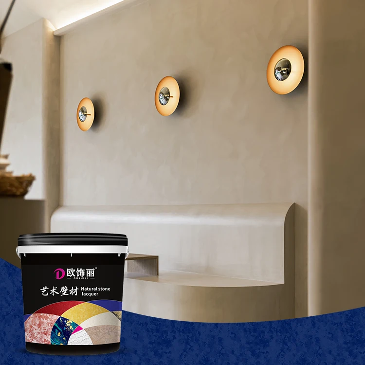 Factory Supply High Adhesion  Bathroom Wall and Floor  Waterproof Microcement Paint