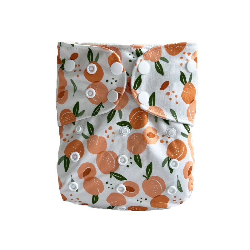 Wholesale  Reusable washable baby cloth diaper environmental Customized Recycle digital print PUL fabric nappies diaper