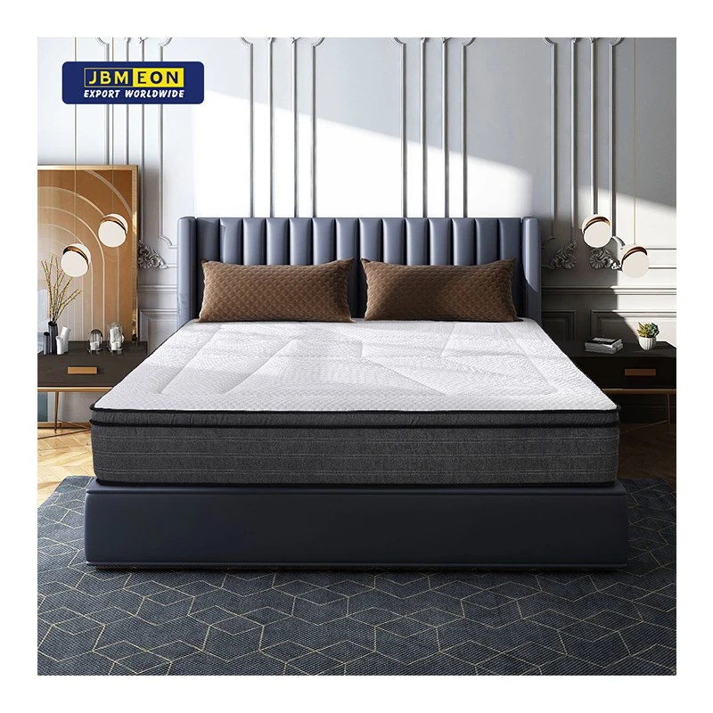 Comfortable Ice Knitted fabric full size queen mattress home furniture bedroom Nano Pocket Spring mattress