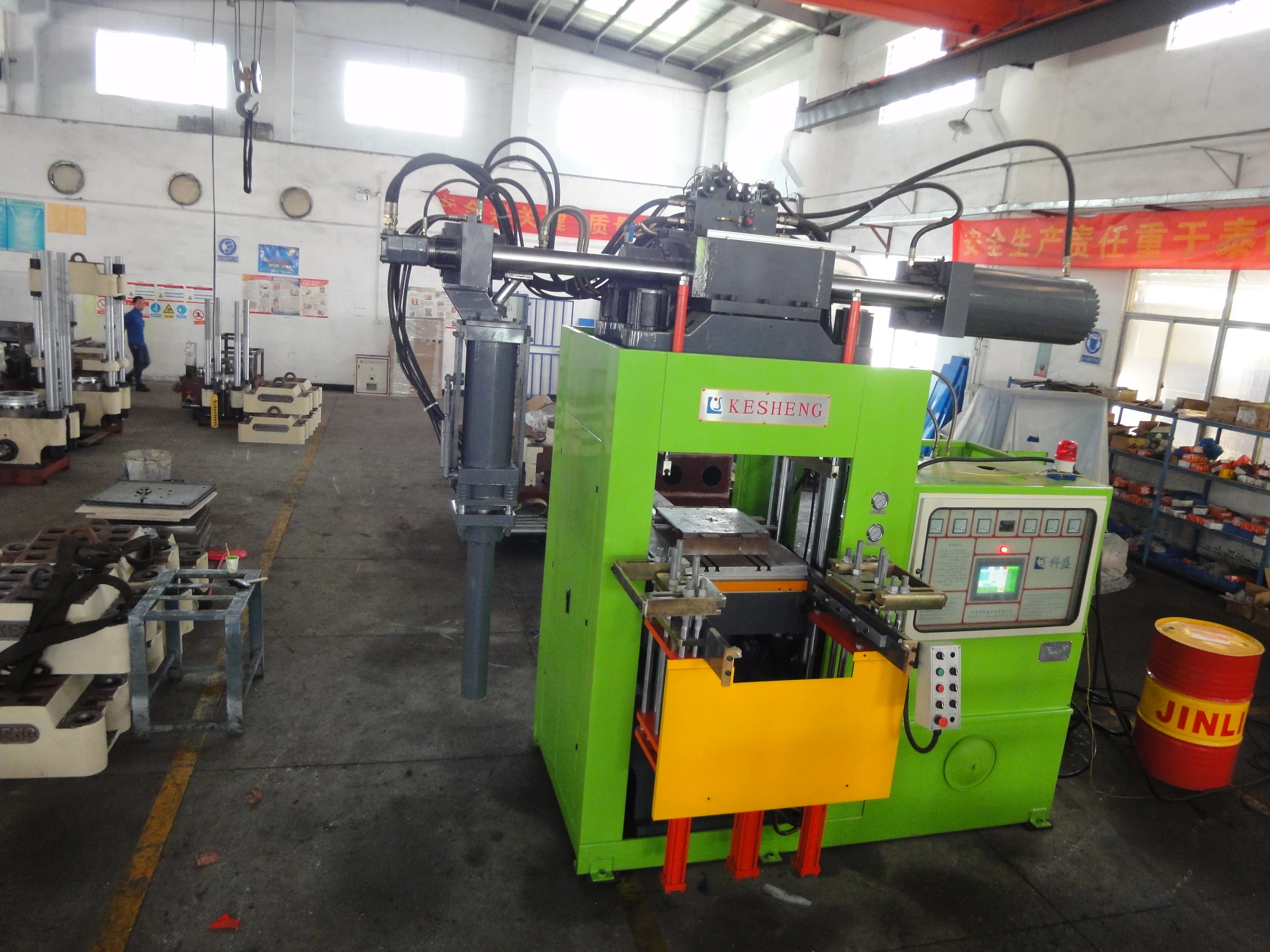 High Efficiency CNC Rubber Injection Molding Machine for All Silicone Products