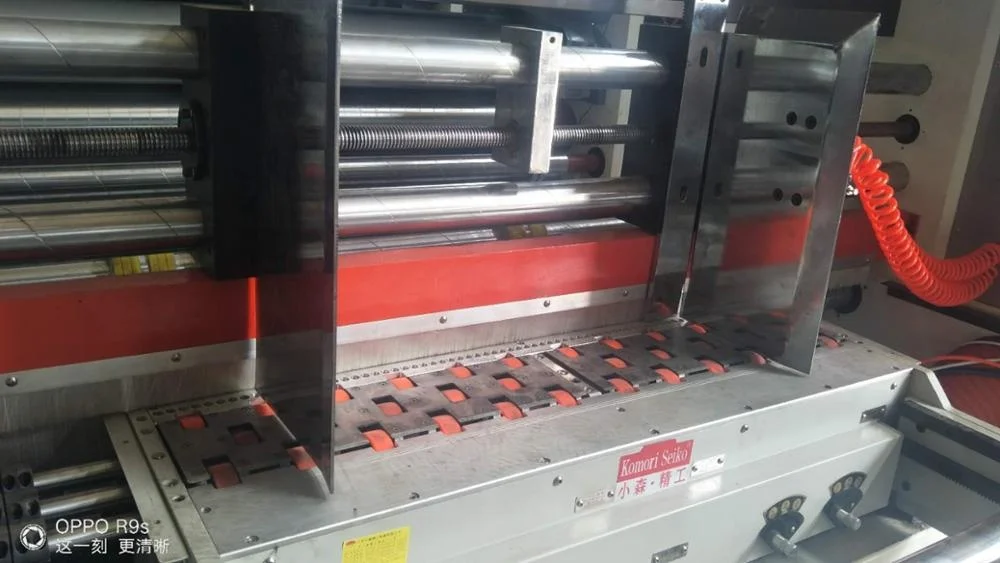 High speed 2 color flexo printing machine for corrugated paper factory supply