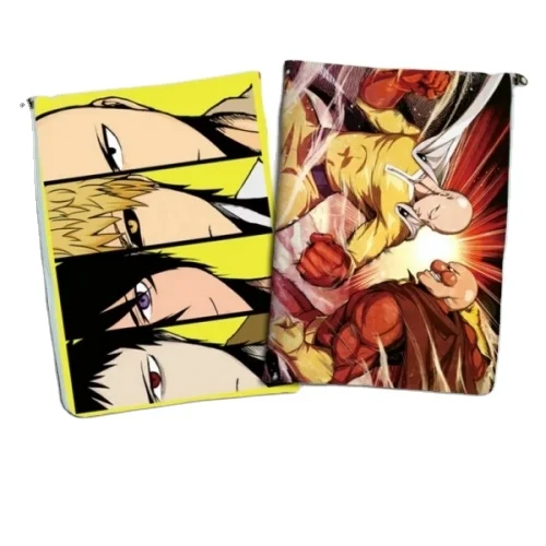 14 Styles One Punch-man Cartoon Document Folder For Student Office Anime File Pocket The Examination Paper Bag