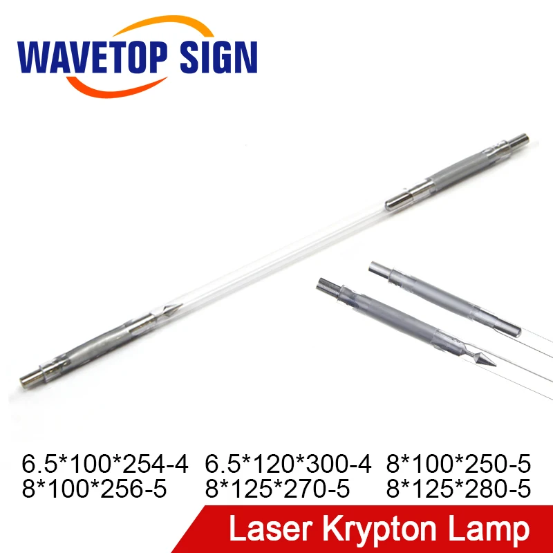  Лампа WaveTopSign Laser Krypton лампа с короткой дугой Q-switch импульсная вспышка