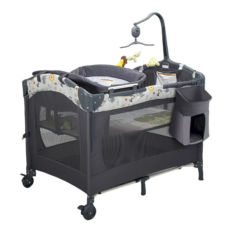 Multifunctional Portable Folding Baby Game New Born Bed Baby Crib Beds Newborn Baby