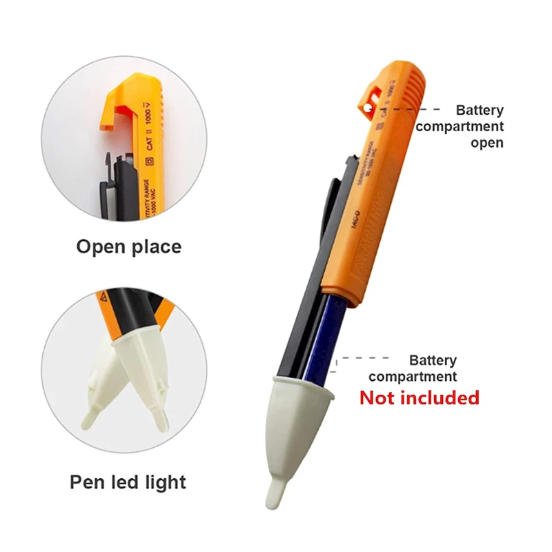 Digital Test Pencil Electric Socket Wall AC Power Voltage Detector Sensor Socket Pen
