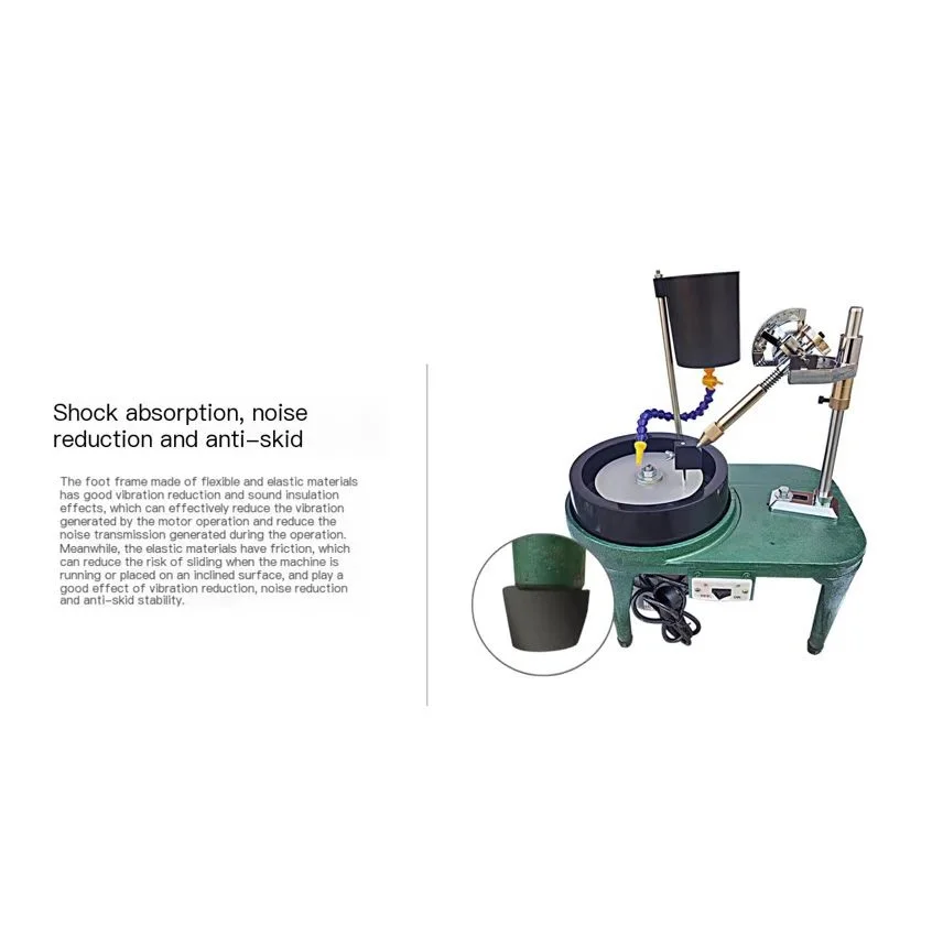 High -quality polishing machine jewelry, jade, treasure jade, glass, metal and non -metal dustproof waterproof and polishing