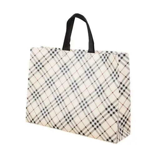 Custom design shopping bag jacquard woven tapestry tote bag grocery bag