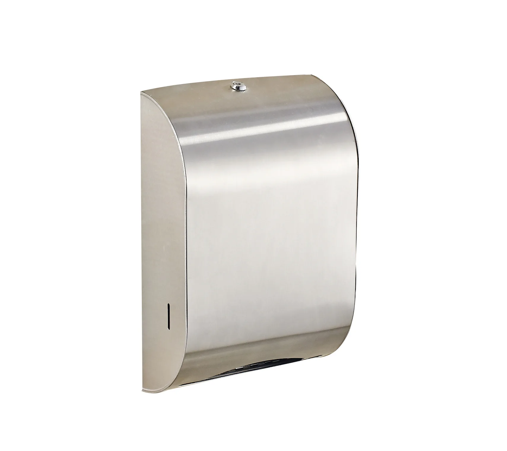 Kitchen toilet Bathroom stainless steel tissue box Wall mounted manual hand towel napkin paper towel dispenser