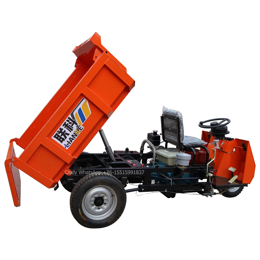 Lianke mini dumper truck for cargo track dumper diesel,mini dumper diesel,diesel heater fuel pump dumper