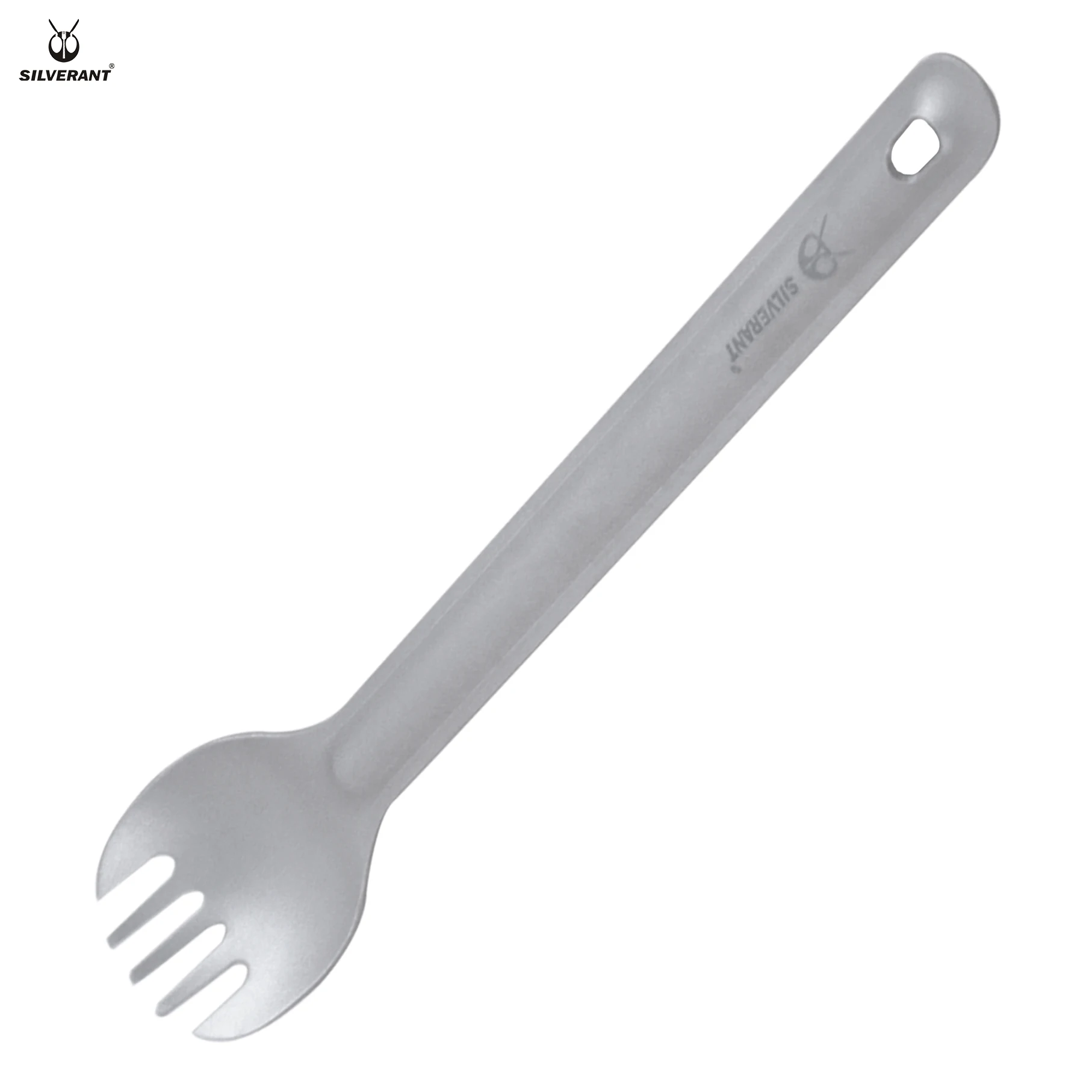 Столовая посуда, вилка с длинной ручкой, ложка, титановая вилка, вилка, столовая посуда из титана, столовые приборы для здорового питания, оборудование для кемпинга от производителя