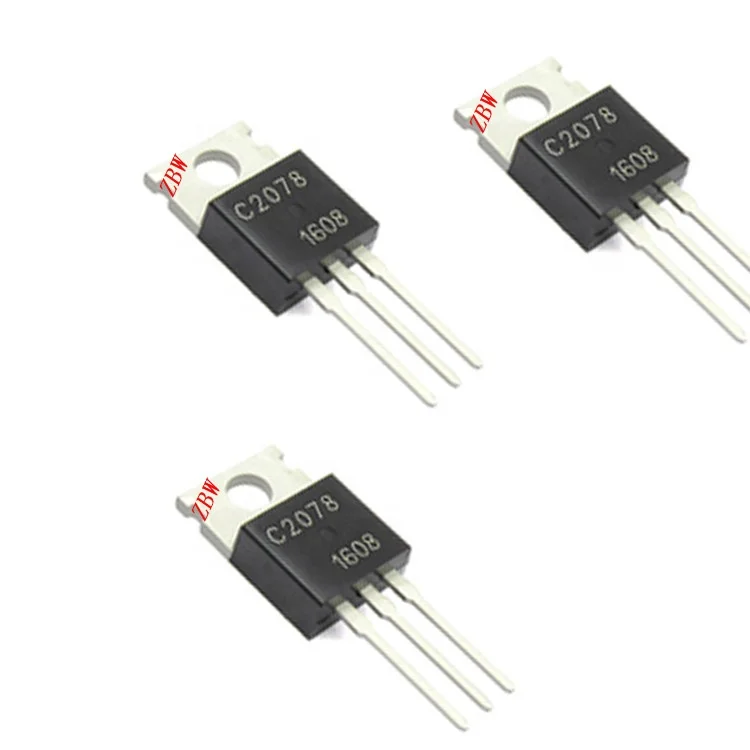 ZBW Audio amplifier switch 2SC2078 transistor de salida de audio,c2078 transistor npn,transistor c2078