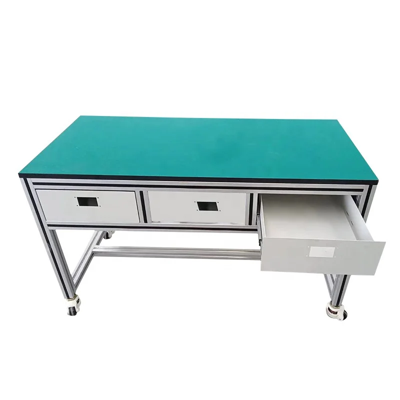 low minimum easy to use 6000 series alloy plate aluminium profile industrial inspection system workbench