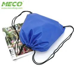 Custom Promotional Sport Polyester Drawstring Bag Cheap Waterproof Gym Nylon Drawstring Bag