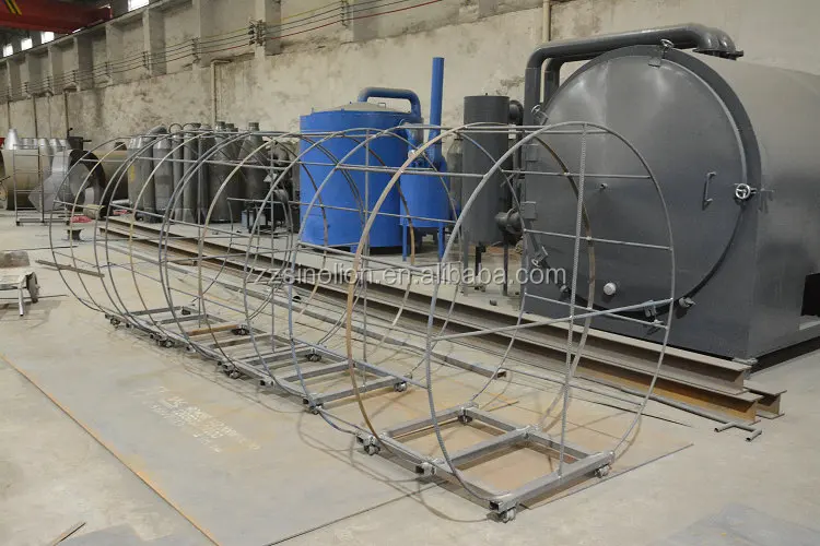  High temperature carbonization furnace biochar machine with factory price
