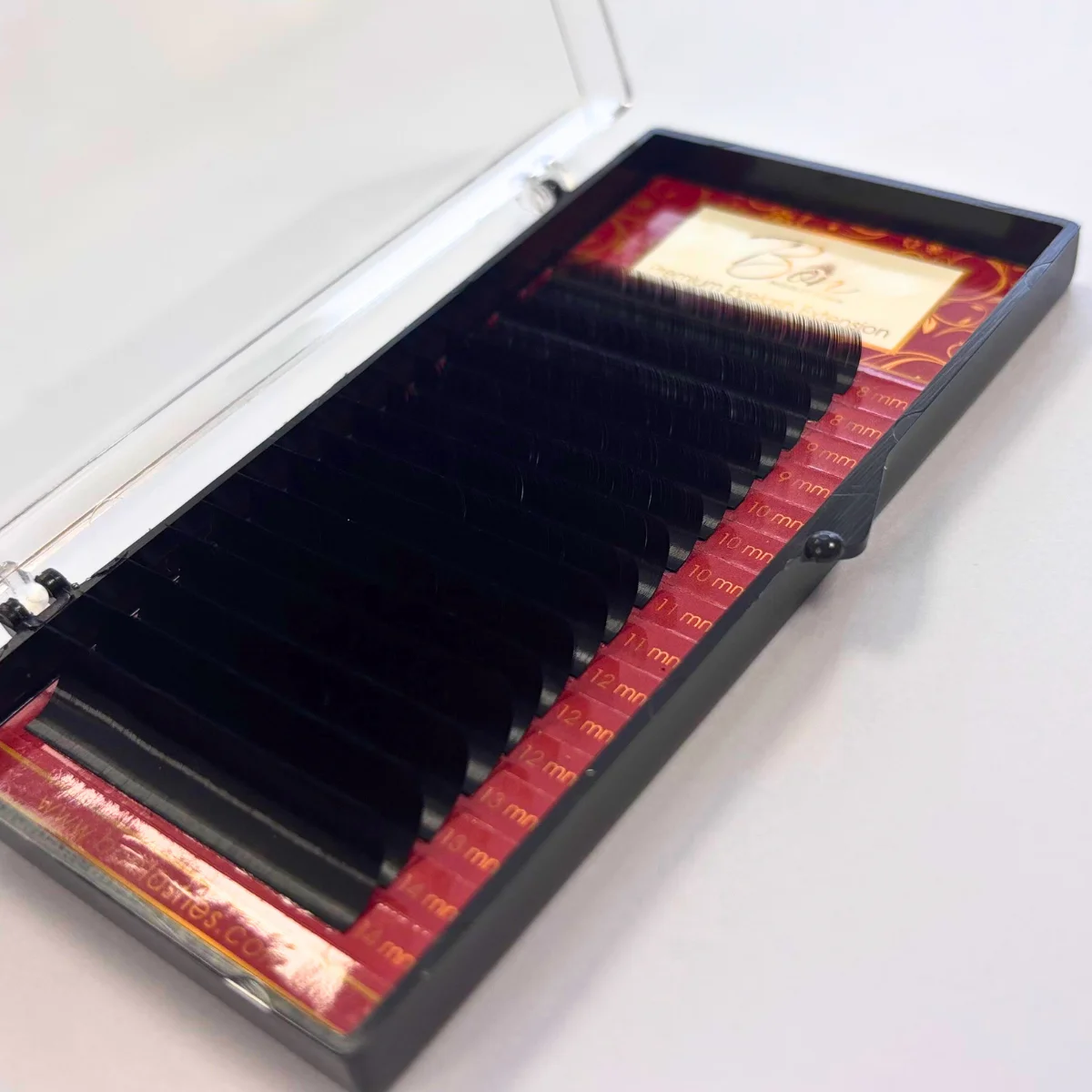 Handmade Classic Eyelashes Artificial Lashes Matte Black Handmade Natural Lash Extension Supplies