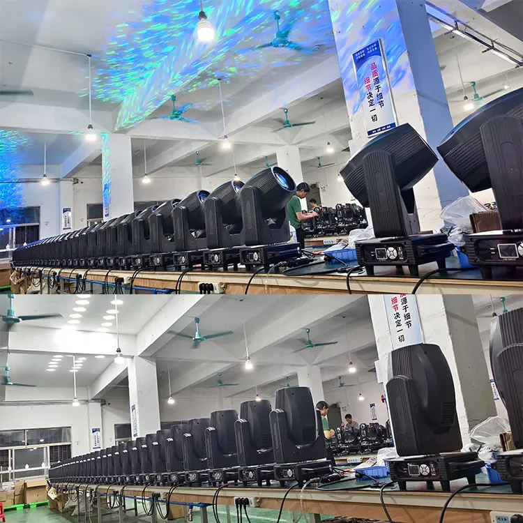 Новый 2 шт. 295 Вт 14R Dmx512 14 gobo луч движущаяся головка световая упаковка в футляре