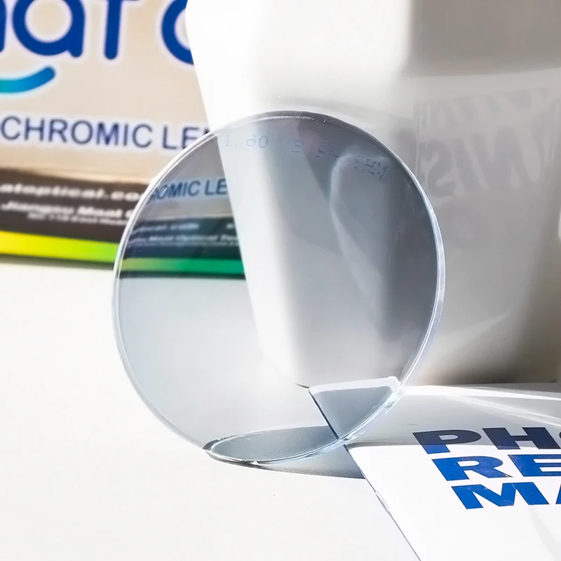 maat 1.60 CB coating photo grey UV410 SHMC optical eye lens