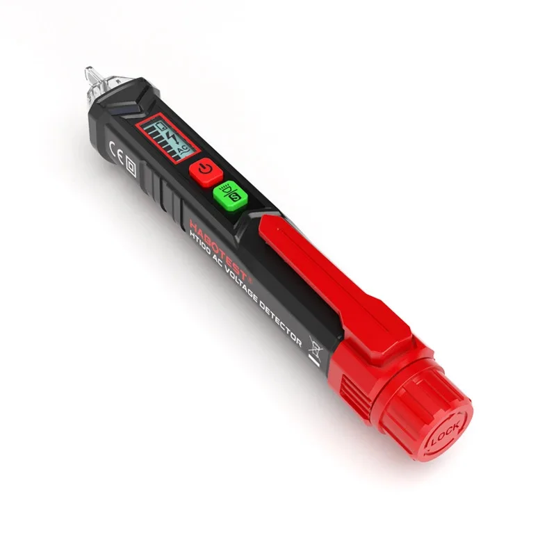 Smart Digital Voltage Detector AC/DC 12-1000V Non-Contact Multifunction Electronic Tester Electric Sensor Test Pencil HT100