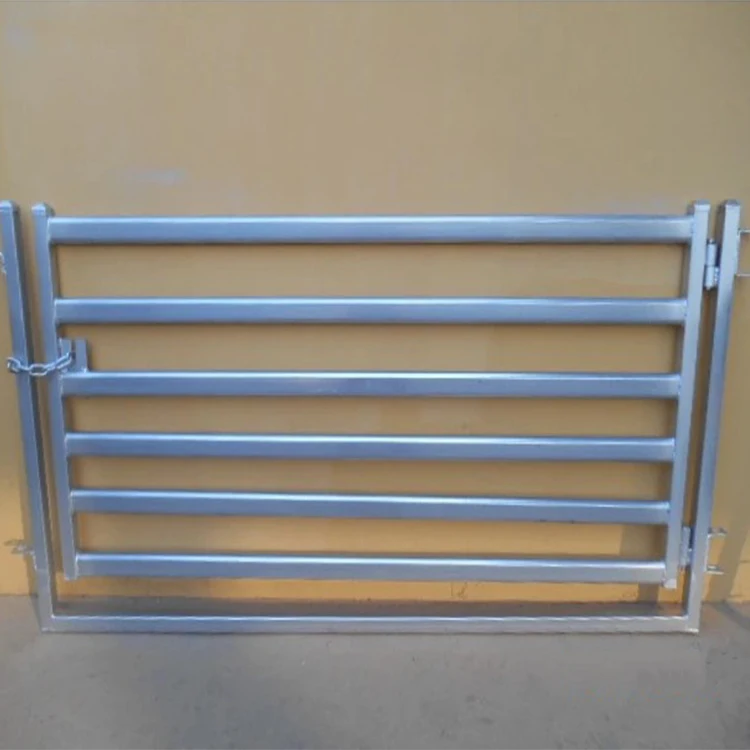 Portable Heavy Duty Galvanized Cattle Yard Horse Fence Panel livestock panels