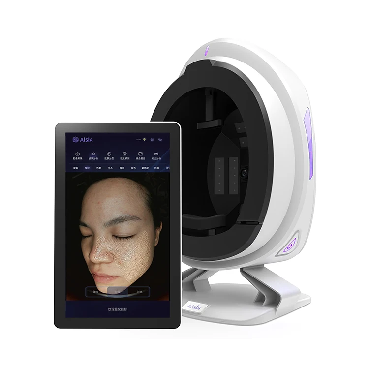The hot sale skin analyzer skin type testing machine allergy test home use skin analyzer test