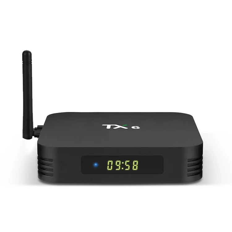 Tanix TX6 tv box android 10 Allwinner H616 4GB 32GB Android Box TV Quad Core IPTV Smart Android TV Box 2.4G/5G Dual Wifi set top