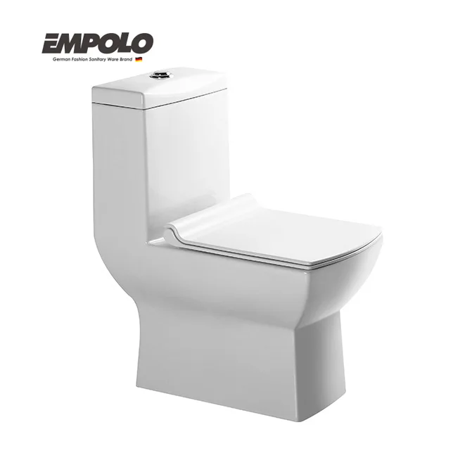 Empolo stype toilet Bathroom ceramic sanitary toilet 2 in 1 bowl cheap one piece inodoro toilet commode