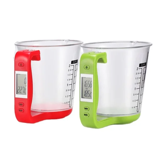 600 ml Detachable Cup Household Digital Cup Scale for Milk Oil Water Measuring Electronic LCD Jug Scale