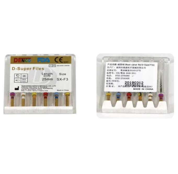 Dental endodontic treatment endo rotary file / Root canal instruments rotary endo file niti / Endodontic file instruments rotary
