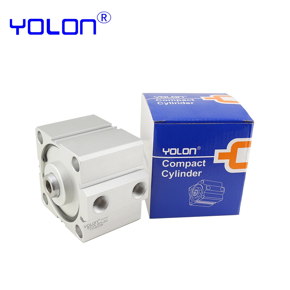 SDA Series Stainless Steel Body Material Standard Standard Nonstandard Pneumatic Air Cylinder